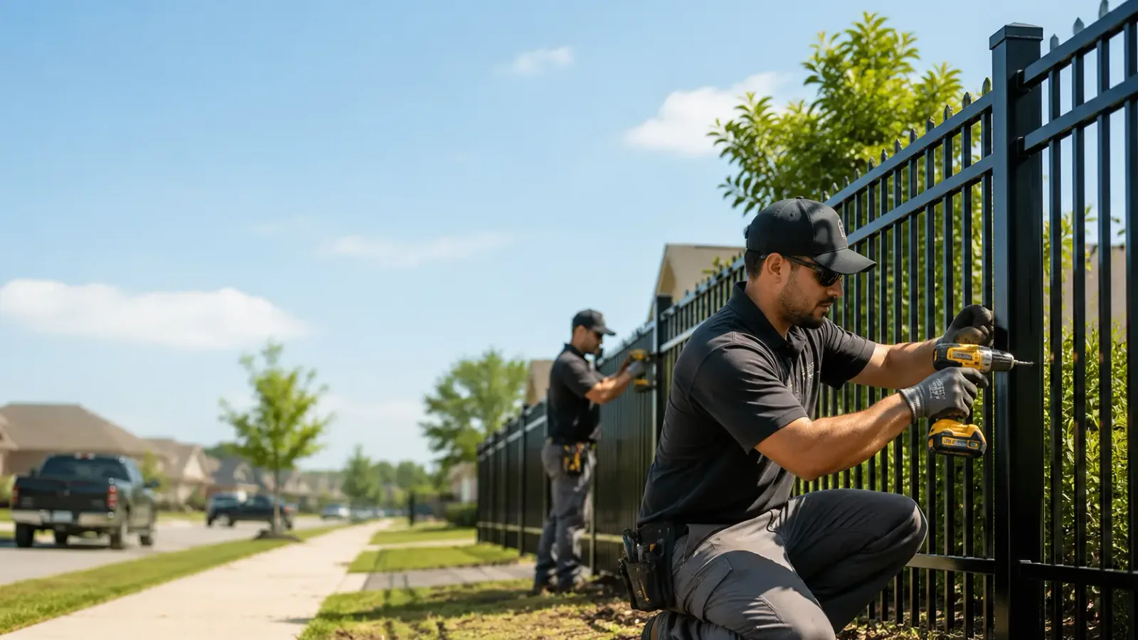 Metal Fence Installation in Abingdon, VA